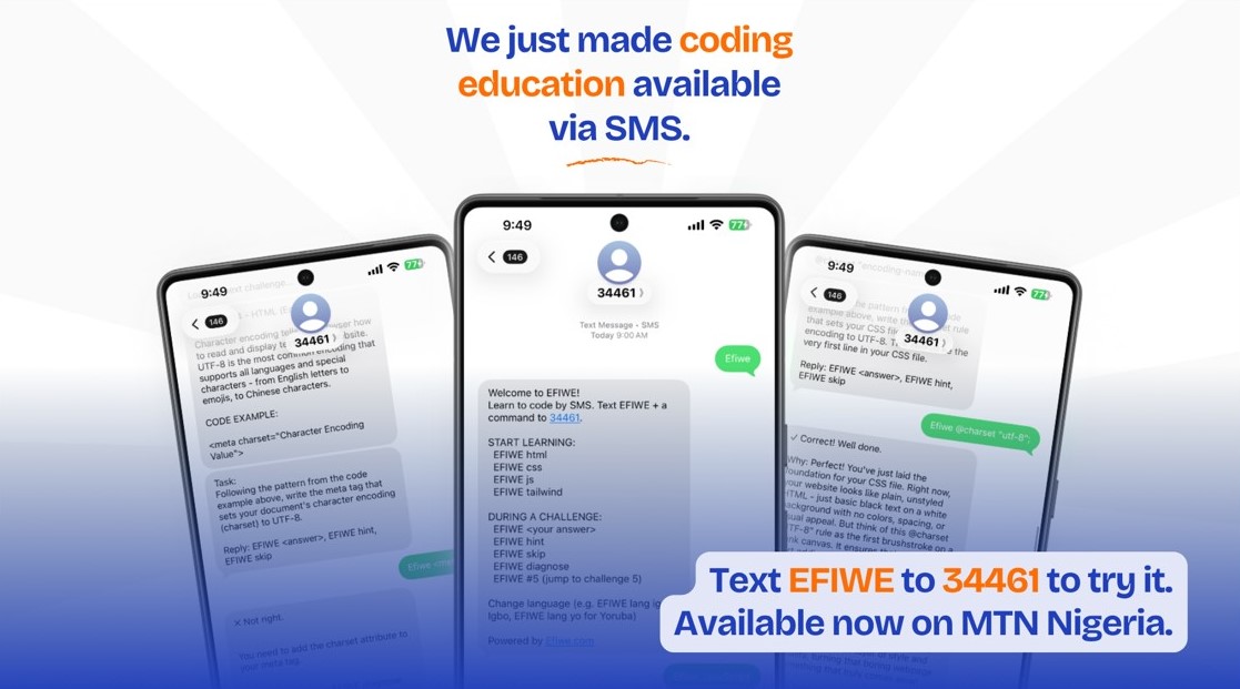 Efiwe - SMS bot
