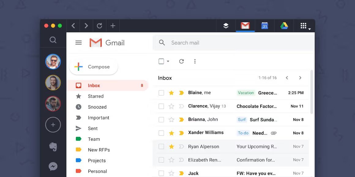 Gmail app
