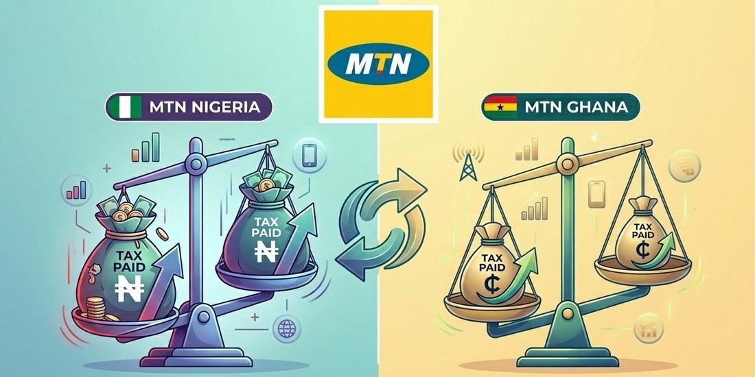 MTN Nigeira - Ghana tax comparison