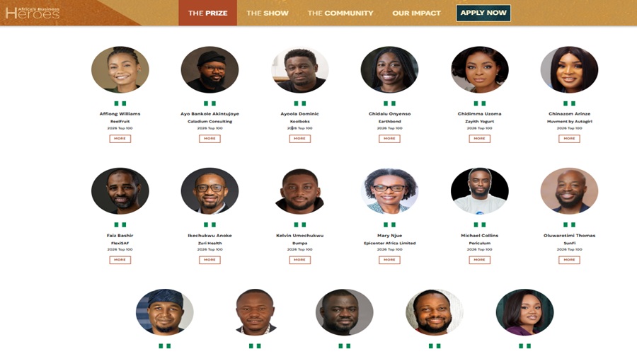 ABH 2026: 17 Nigerian entrepreneurs make top 100