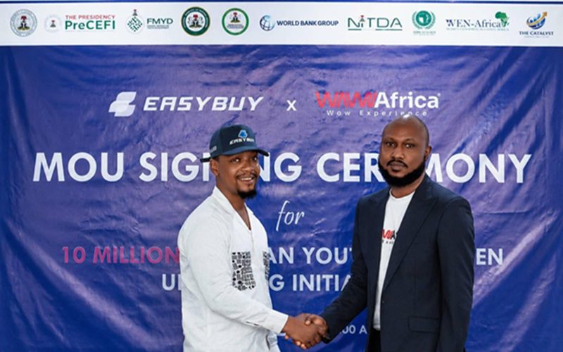 Easybuy partners with WAWUAfrica to empower 10 million Nigerian youths and women