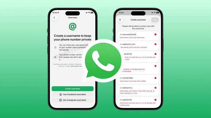 WhatsApp lets its 3 billion users reserve usernames in a major privacy upgrade