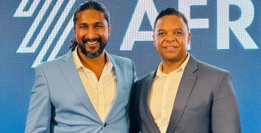 Zachariah George (left) and Janade du Plessis, managing partners of Launch Africa Ventures
