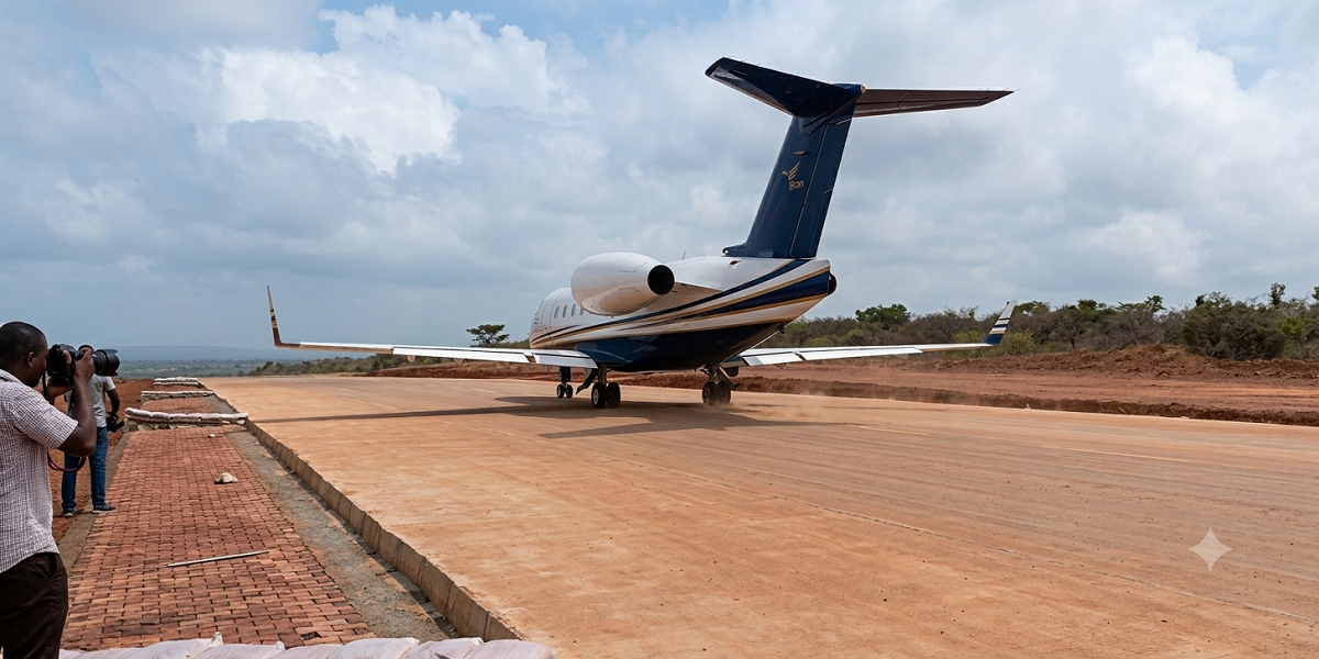 American pilot banned from Nigerian airspace after landing on a road instead of Asaba Airport