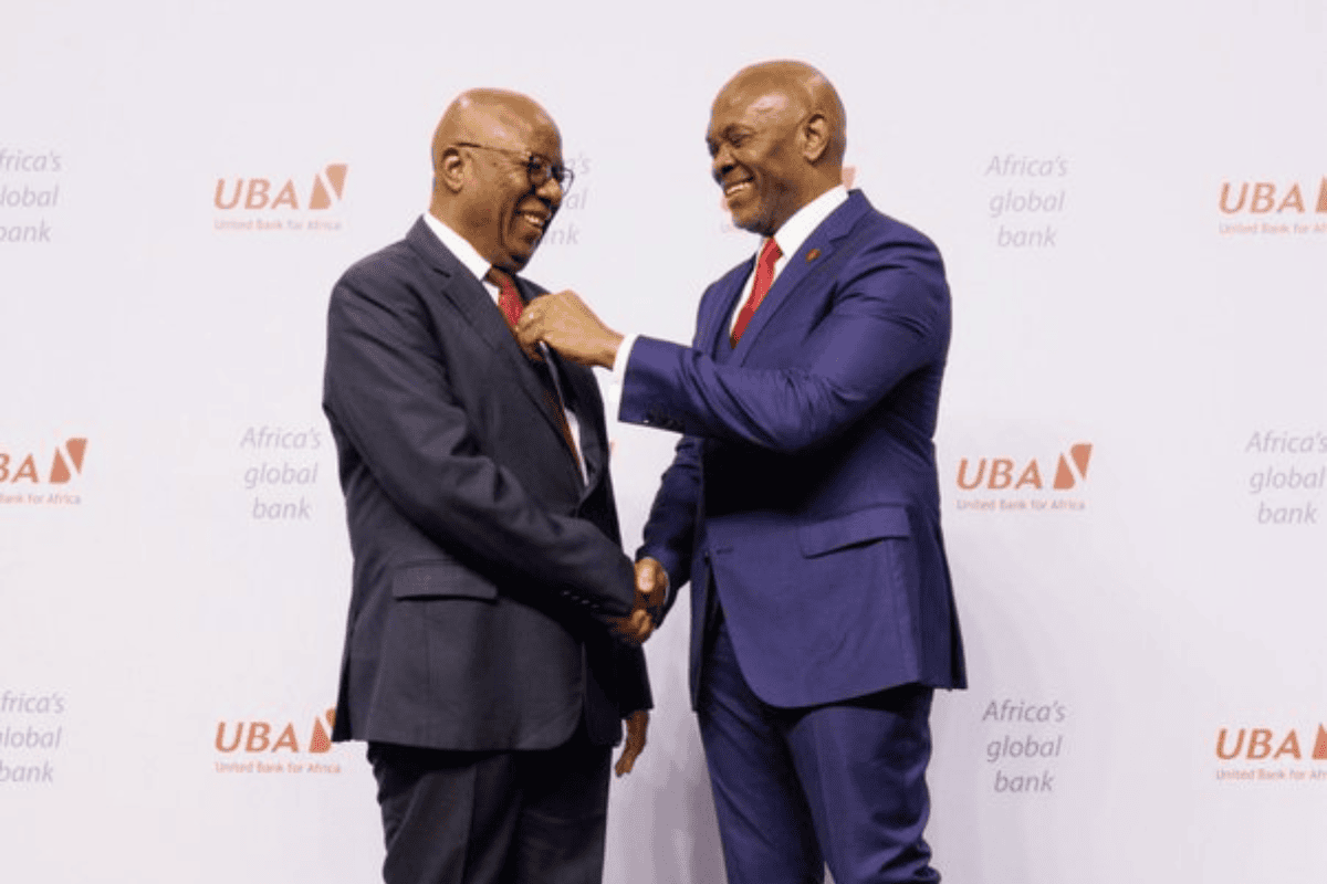 Emmanuel Nnorom and Tony Elumelu