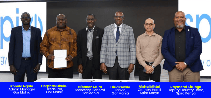 Spiro bets on football to drive electric mobility adoption in Kenya with Gor Mahia FC partnership