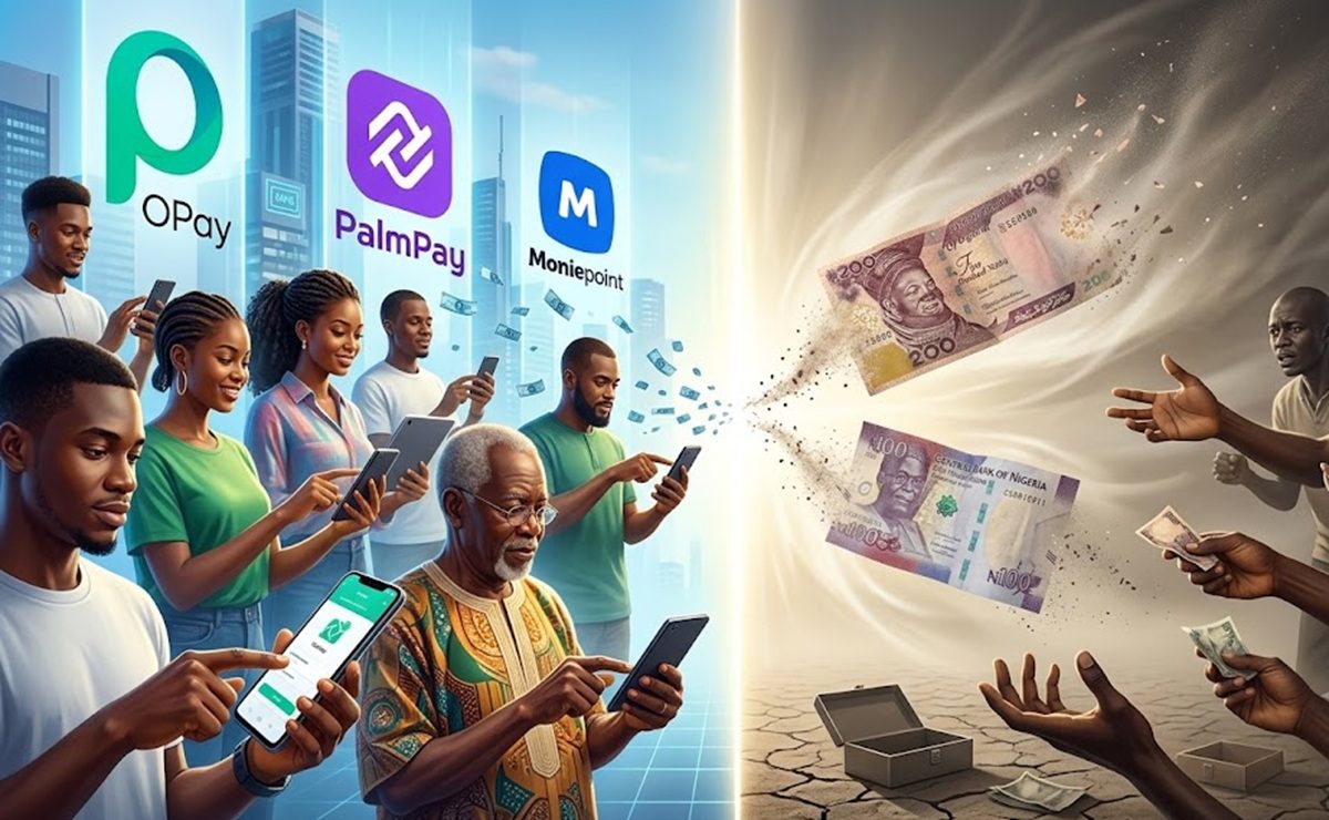 How fintech is quietly making Nigeria's ₦100 and ₦200 notes disappear