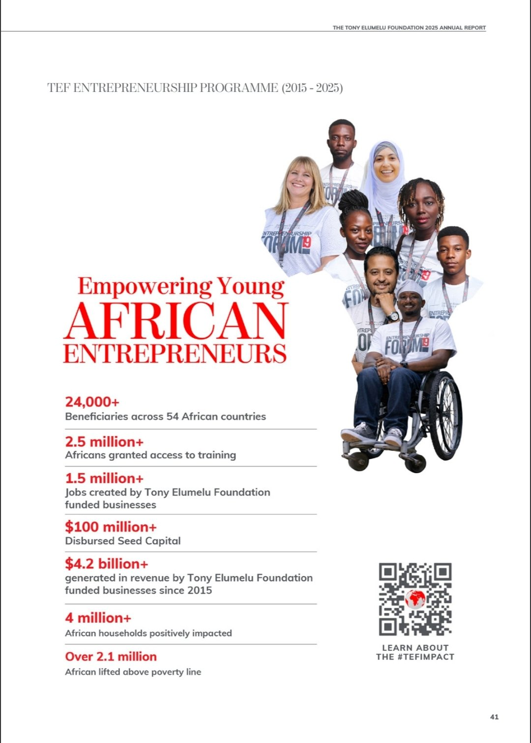 Comment le pari de 100 millions de dollars de Tony Elumelu sur les fondateurs africains a généré 4,2 milliards de dollars de revenus