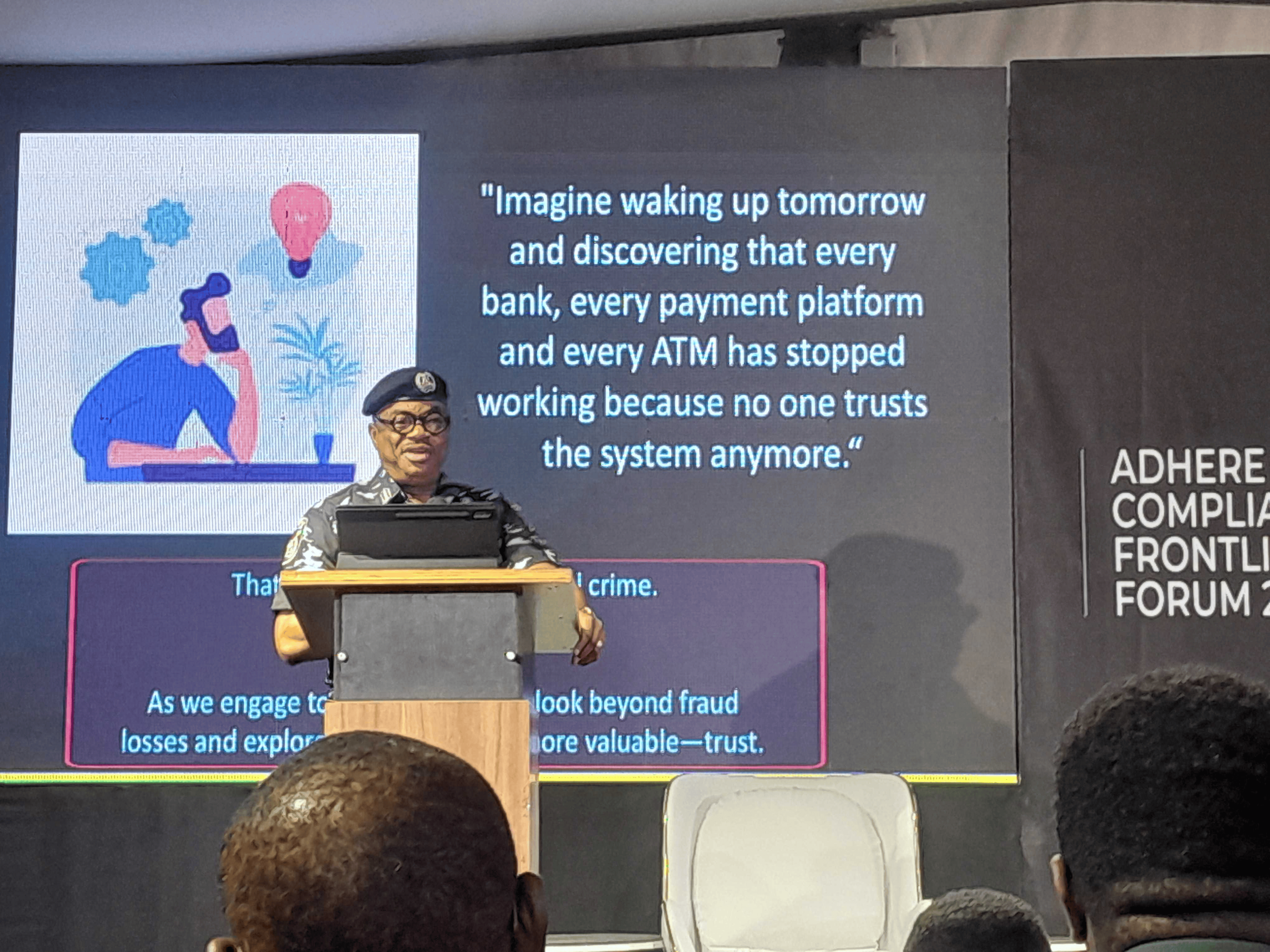 Assistant Inspector-General of Police and the Chairman of INTERPOL's African Working Group on Cybercrime, Uche Ifeanyi