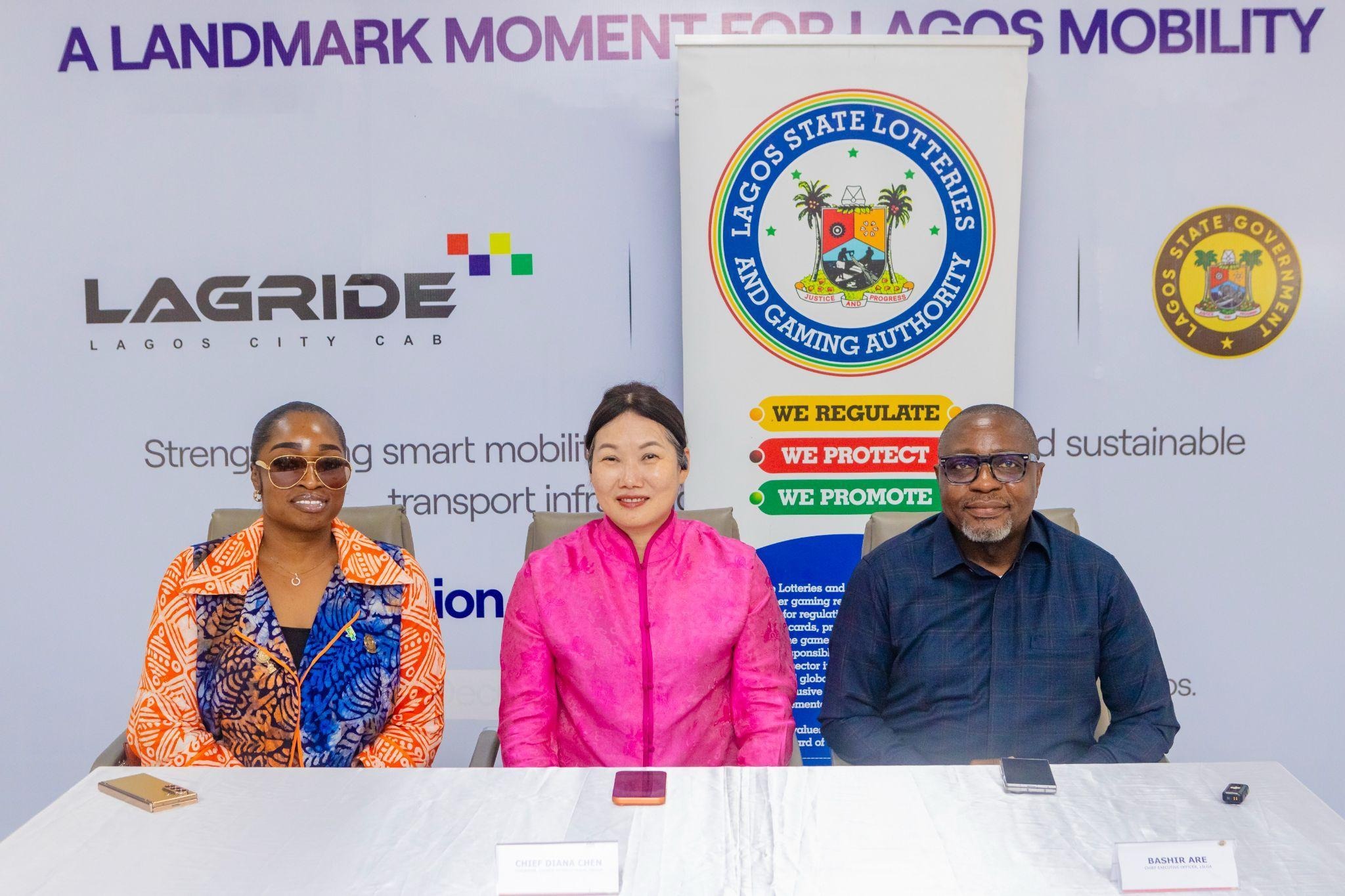8 Lagosians empowered with LagRide vehicles funded by Lagos Lottery Chief, Bashir Are