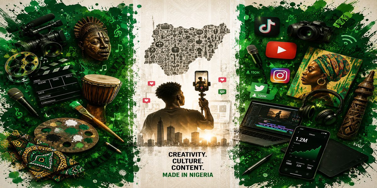 The rise of Nigeria’s creative economy: From traditional arts to digital content creation