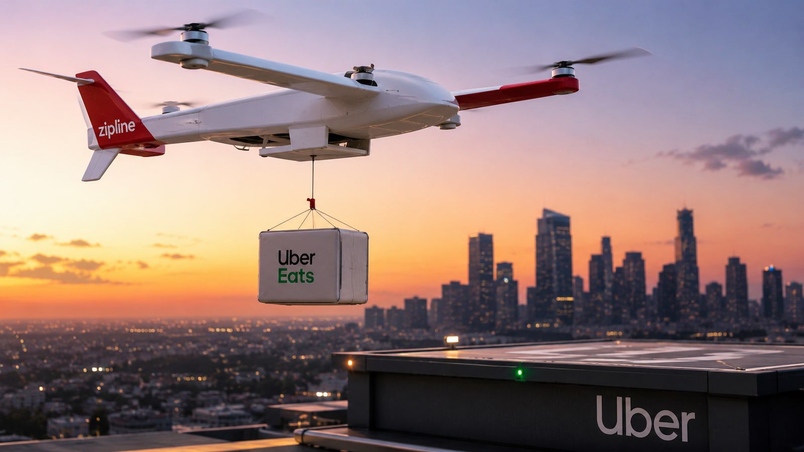 Uber’s new drone delivery deal skips Africa despite huge market