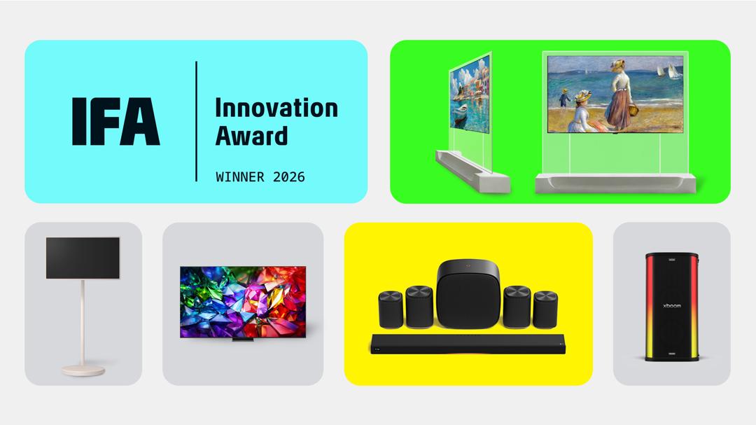 LG Electronics Wins “Best Brand of IFA 2026” and Multiple Honors at IFA Innovation Awards