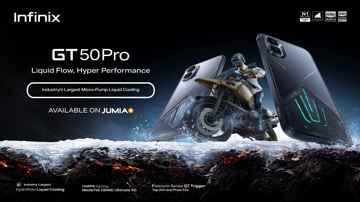 Infinix Launches GT 50 Pro: The Ultimate Hardcore Gaming Flagship with Industry-First Cooling and Control