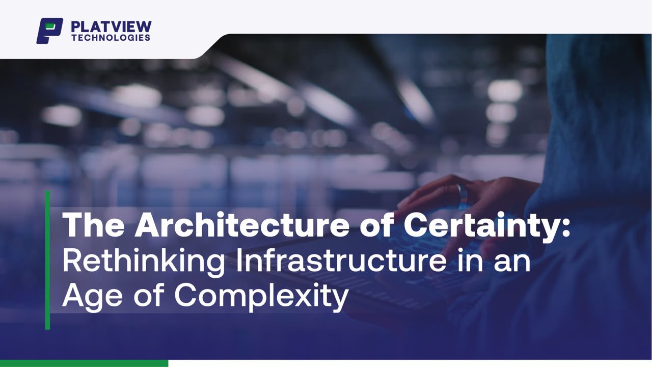 The Architecture of Certainty: Rethinking Infrastructure in an Age of Complexity