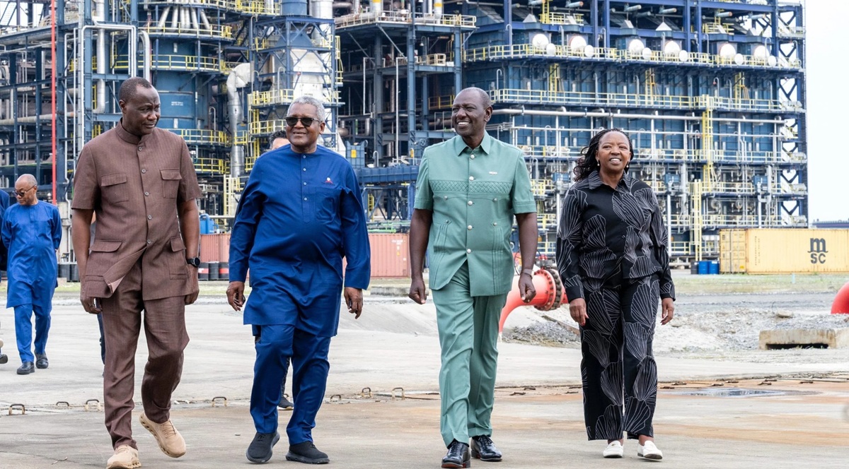 Dangote’s new ₦20.5tn refinery gets Ruto’s nod as Kenyans eye a stake