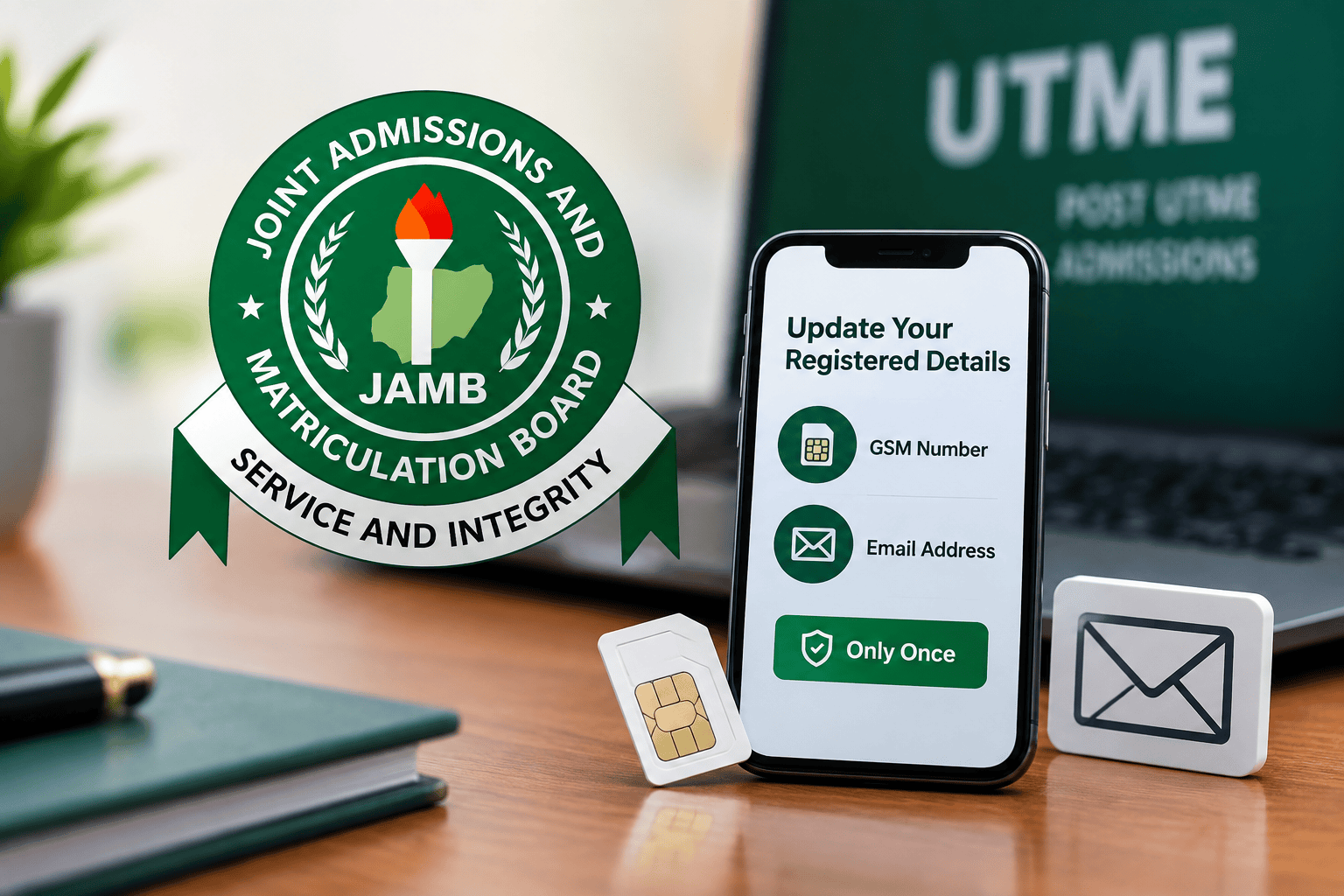 JAMB eases policy: Candidates who lost SIM or email can now update them once