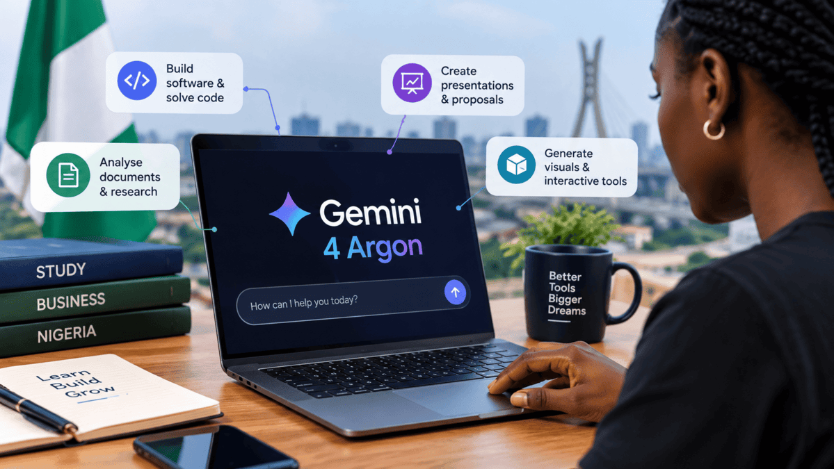 Google's Gemini 4 Argon: What Nigerians can do with the new AI model and what it costs