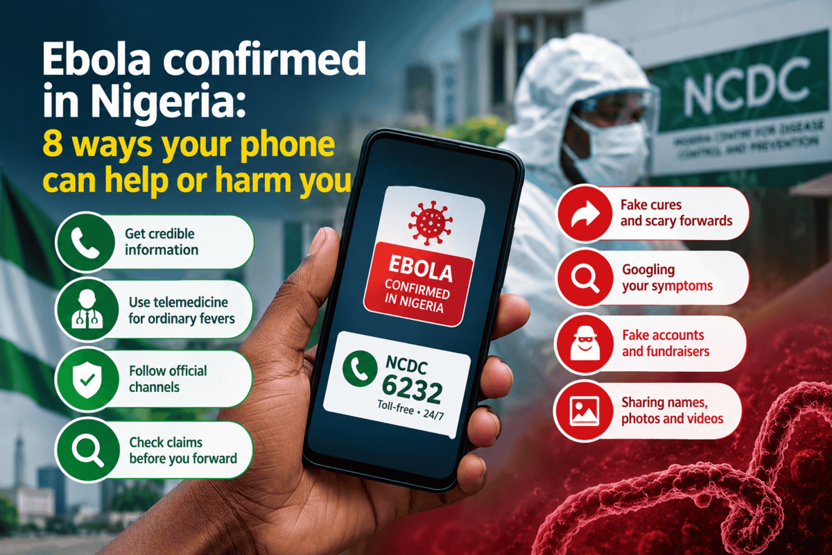 Ebola confirmed in Nigeria: 8 ways your phone can help keep you safe or harm you