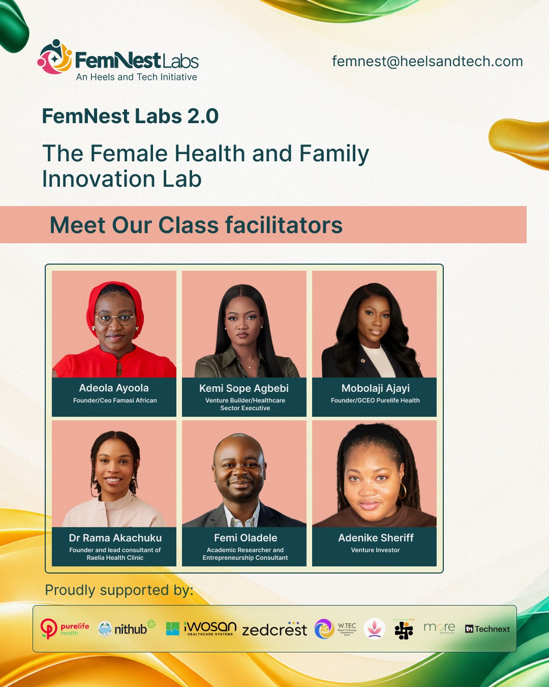 FemNest Lab plans six-week incubator for women building FemTech and FamilyTech startups