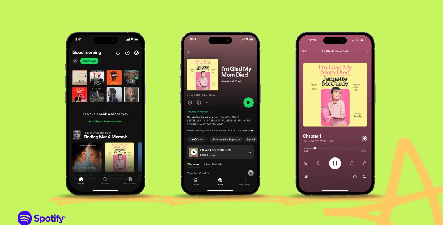 Spotify has officially expanded its Audiobook offering to Nigeria