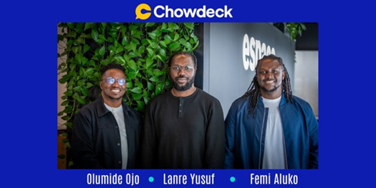 Chowdeck co-founders join Endeavor’s global network of entrepreneurs