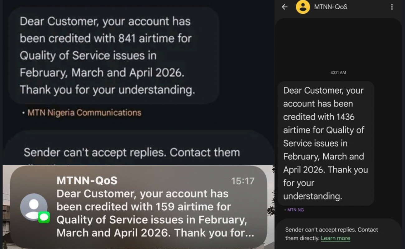 MTN Airtime compensation