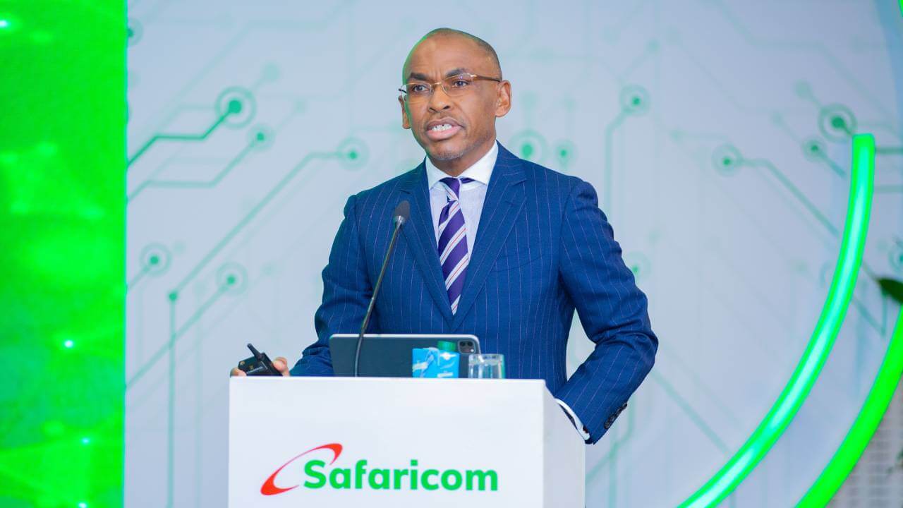 Safaricom CEO Peter Ndegwa