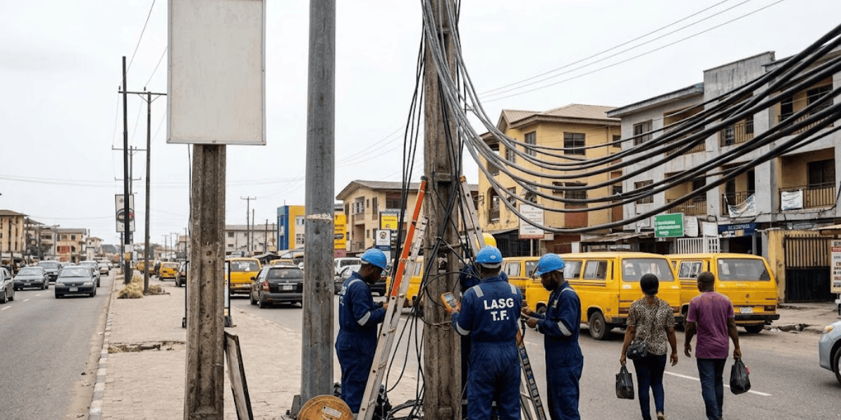 Lagos orders MTN, Airtel, and others to rectify sagging fibre optic cables within 48 hours